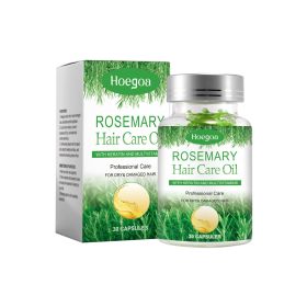 Hoegoa Rosemary Hair Care Capsules - Hair Care Capsules for Nourishment, Smoothing, Repairing Frizzy Hair, and Rosemary Capsules