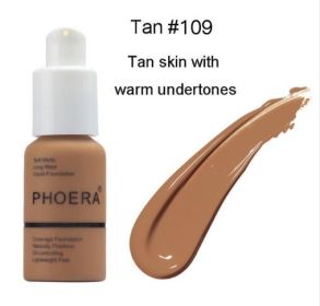 Explosive Press Type Oil Control Natural Color Matte Concealer Foundation Cream (Option: 109 3 pcs)
