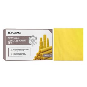 Beeswax Tablets Handmade Diy Christmas Atmosphere Creative Honeycomb Candles Pure Beeswax Roll Wax Tablets Raw Materials (Option: 2pcs)