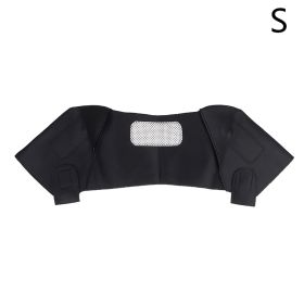 1pc Tourmaline Self-heating Unisex Heat Therapy Pad Shoulder Protector Support Body Muscle Pain Relief Health Care Heating Belt (Color: S)