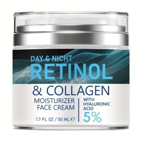 ENVISHA Face Skin Care Retinol Collagen Cream Anti-aging Wrinkle Deep Hydration Moisturizing Skin Health Whitening Exfoliation (Color: TM-001, Net-weight: 50ml)